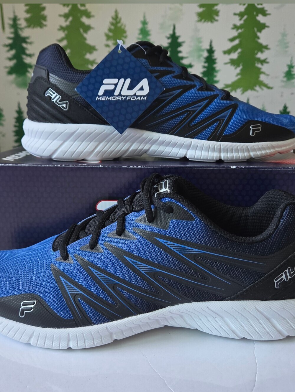 FILA Memory Fantom 8 Mens Running Shoes